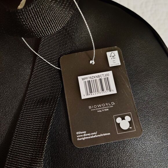 NBC Backpack Nightmare Before Christmas Jack Sally Zero NWT Disney BIOWORLD - Picture 5 of 7